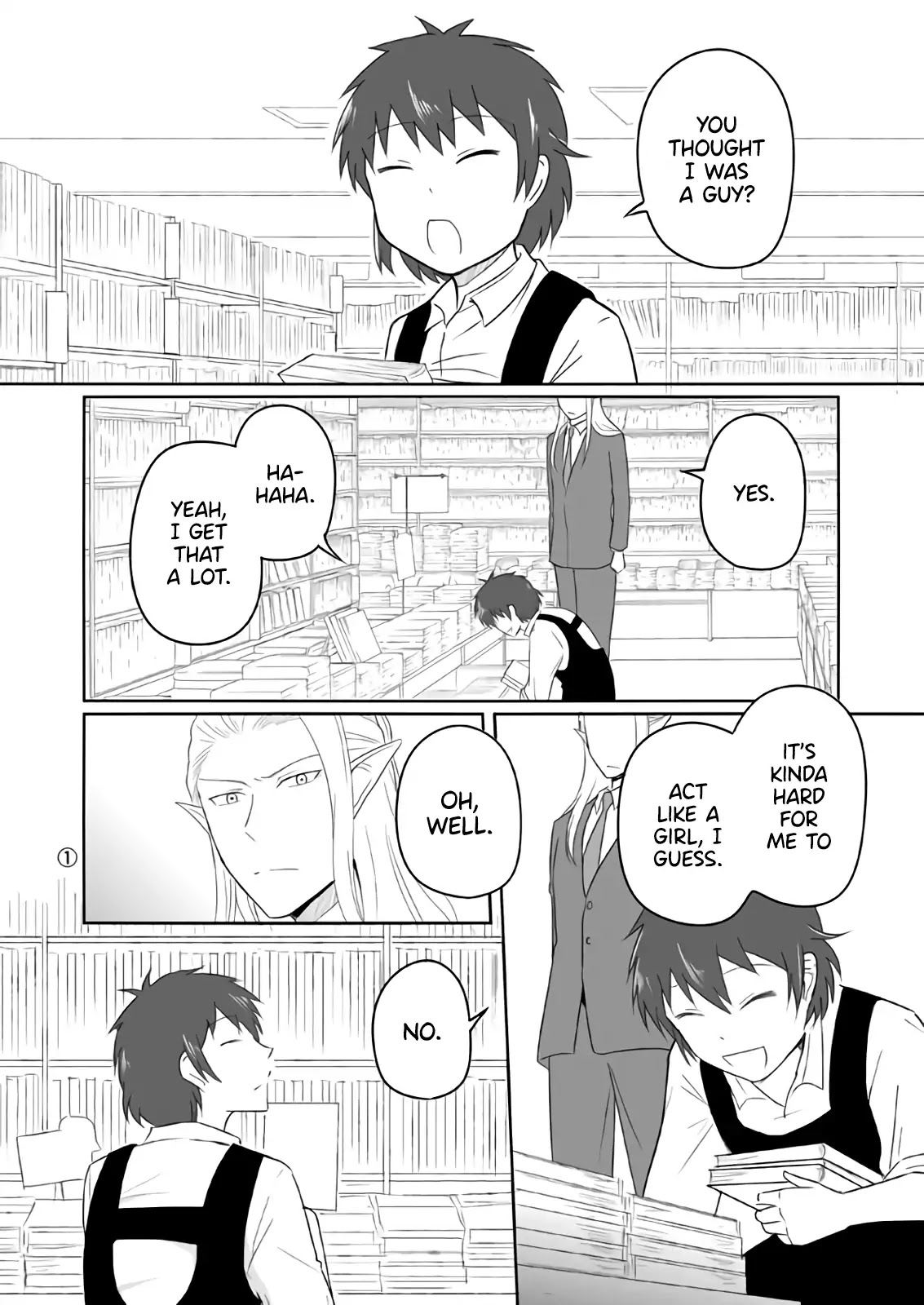 Elf Boyfriend & Boyish Girlfriend Chapter 19 page 1 - Chapter 19: Their Encounter (4)