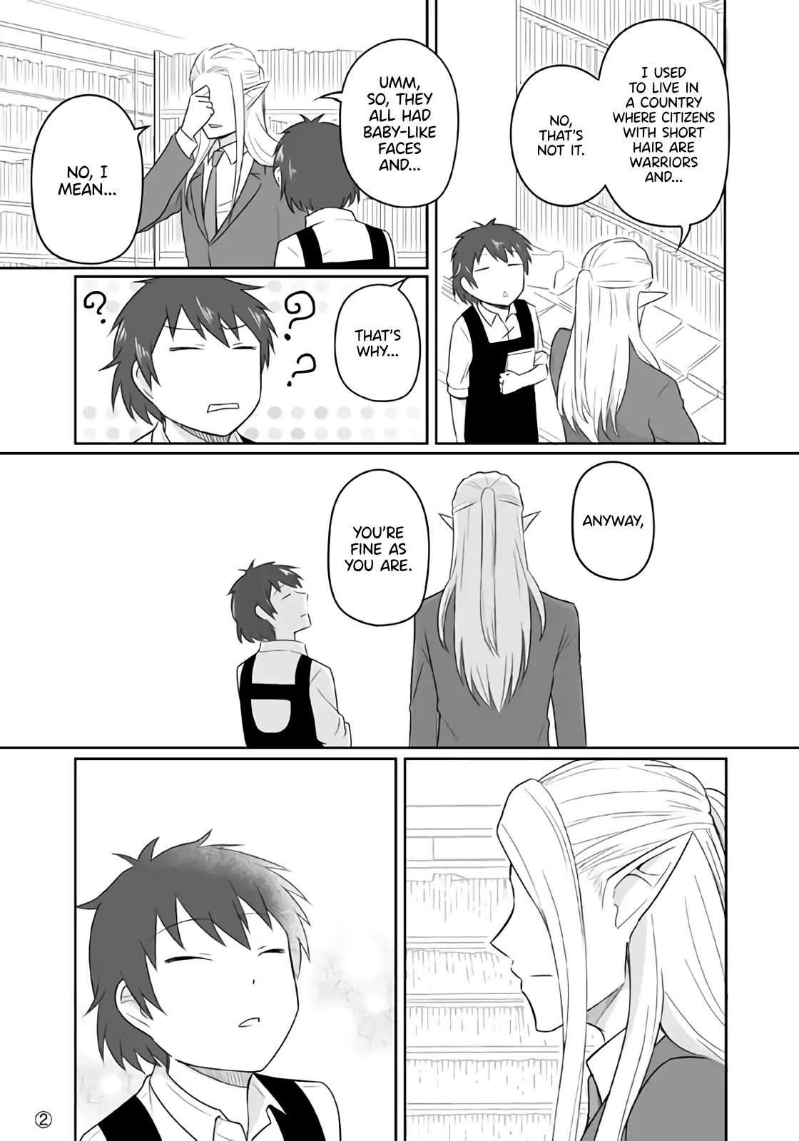 Elf Boyfriend & Boyish Girlfriend Chapter 19 page 2 - Chapter 19: Their Encounter (4)