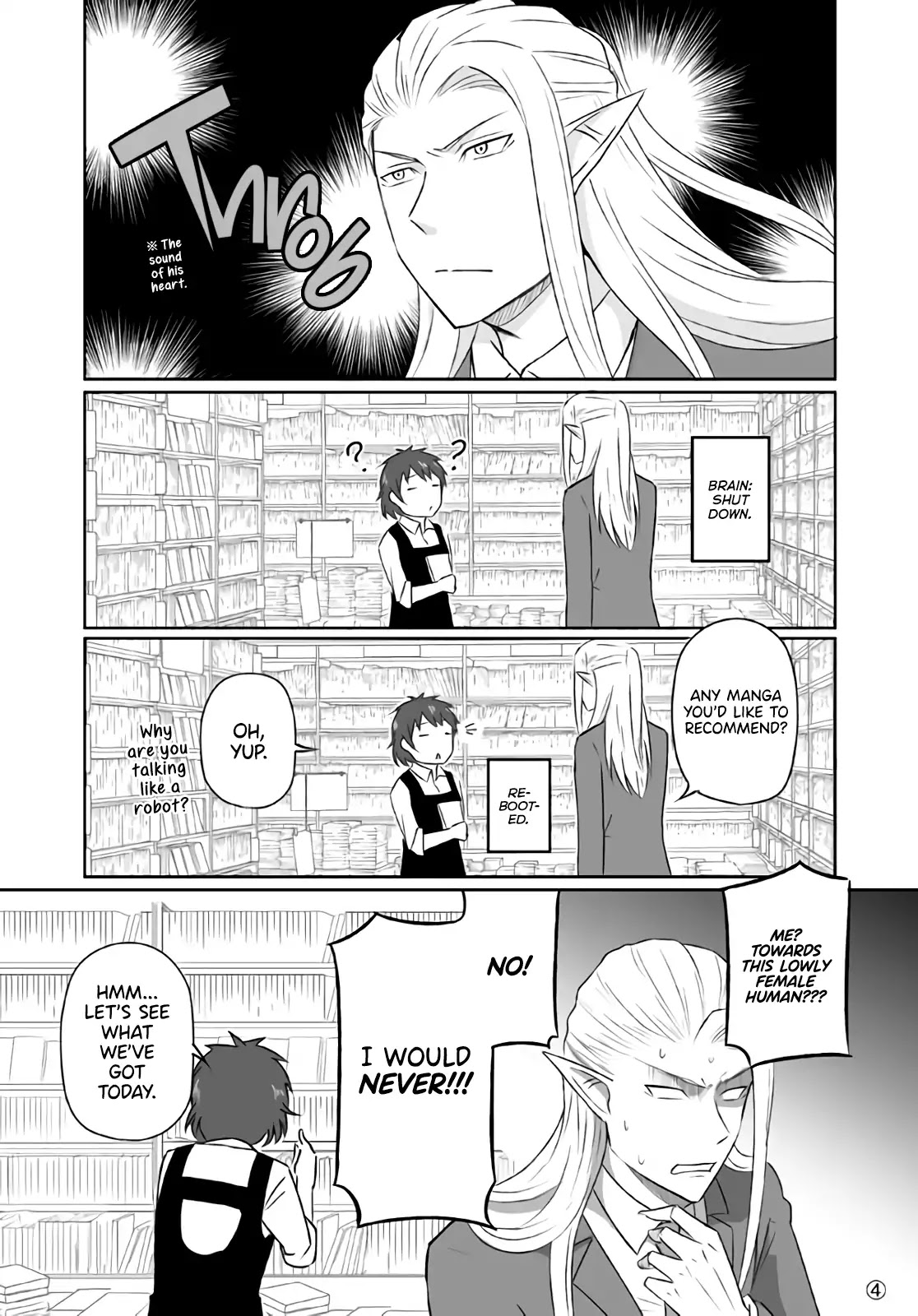 Elf Boyfriend & Boyish Girlfriend Chapter 19 page 4 - Chapter 19: Their Encounter (4)