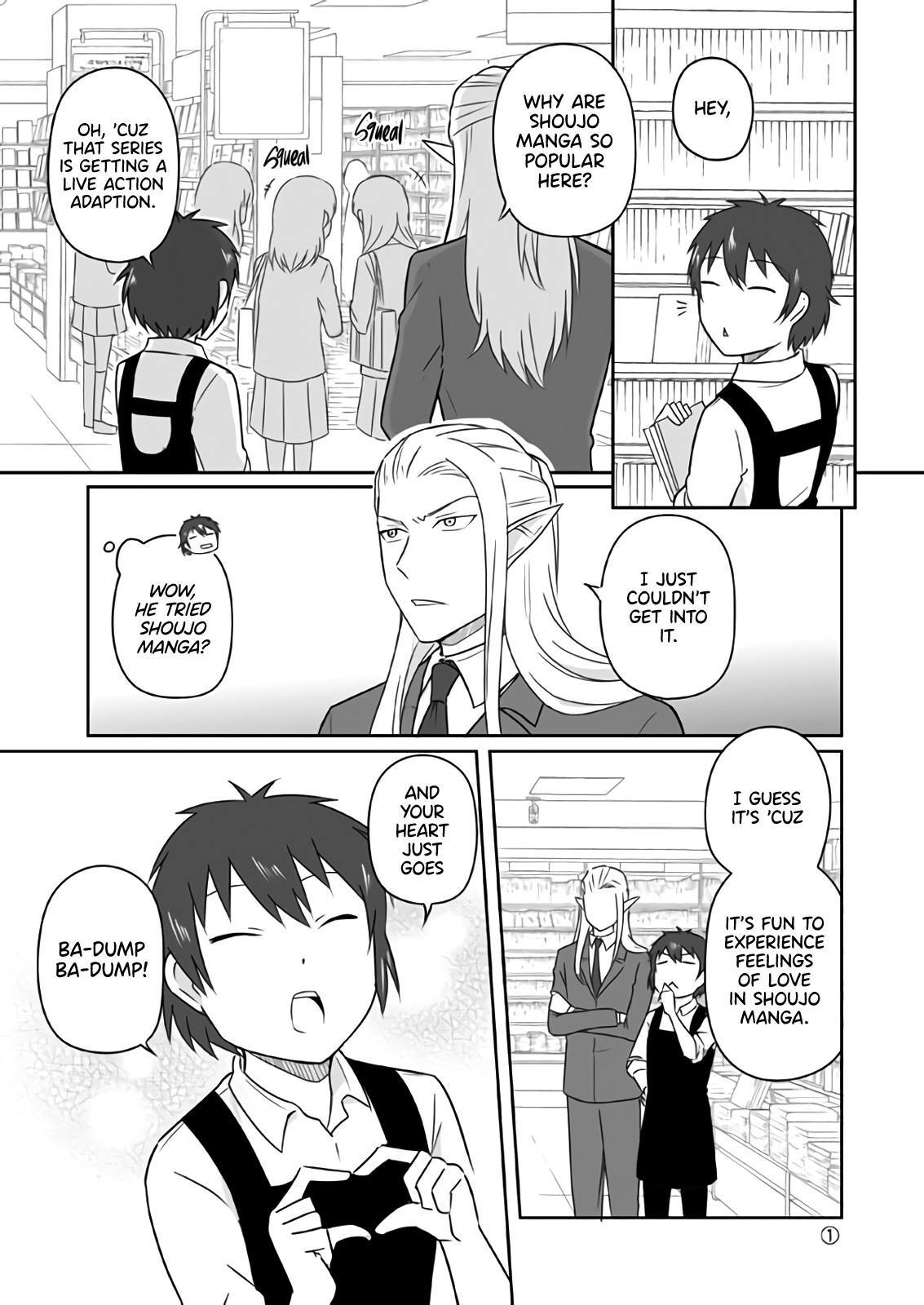 Elf Boyfriend & Boyish Girlfriend Chapter 21 page 1 - Chapter 21: Their Encounter (6)