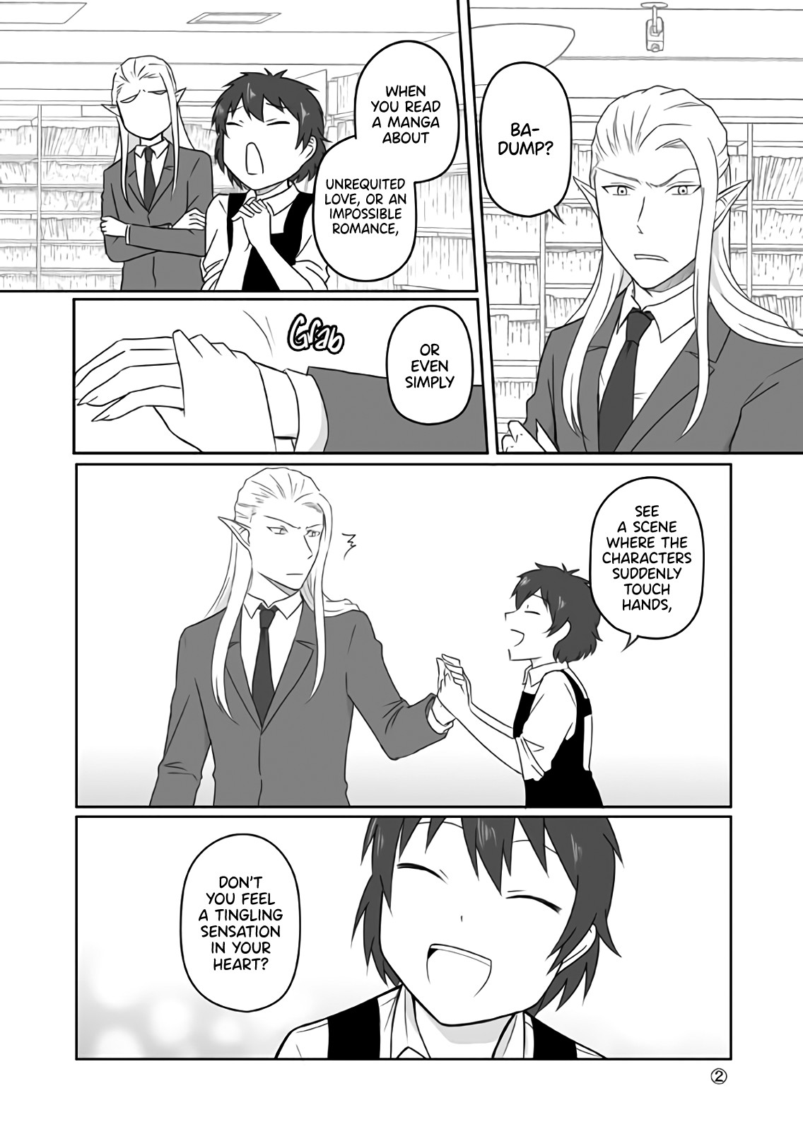 Elf Boyfriend & Boyish Girlfriend Chapter 21 page 2 - Chapter 21: Their Encounter (6)