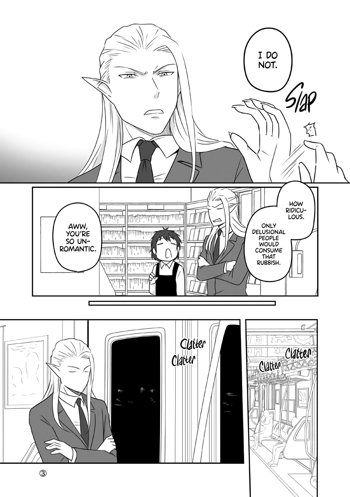 Elf Boyfriend & Boyish Girlfriend Chapter 21 page 3 - Chapter 21: Their Encounter (6)