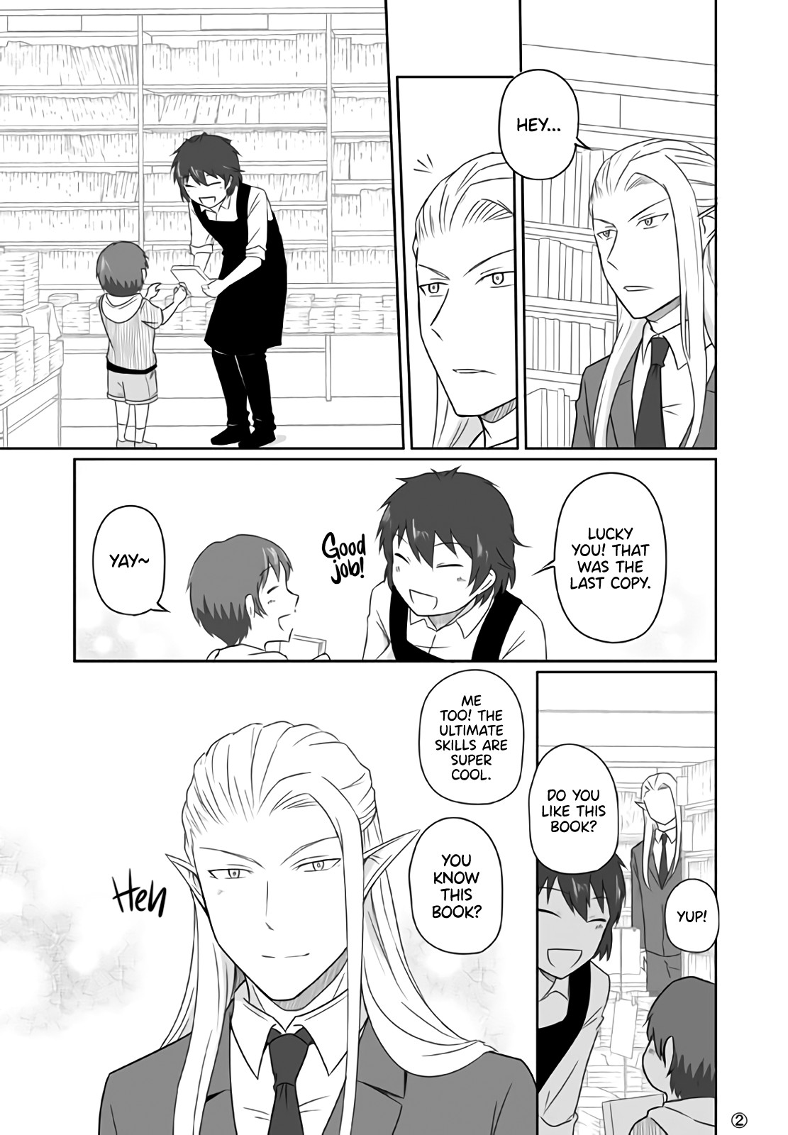 Elf Boyfriend & Boyish Girlfriend Chapter 22 page 2 - Chapter 22: Their Encounter (7)