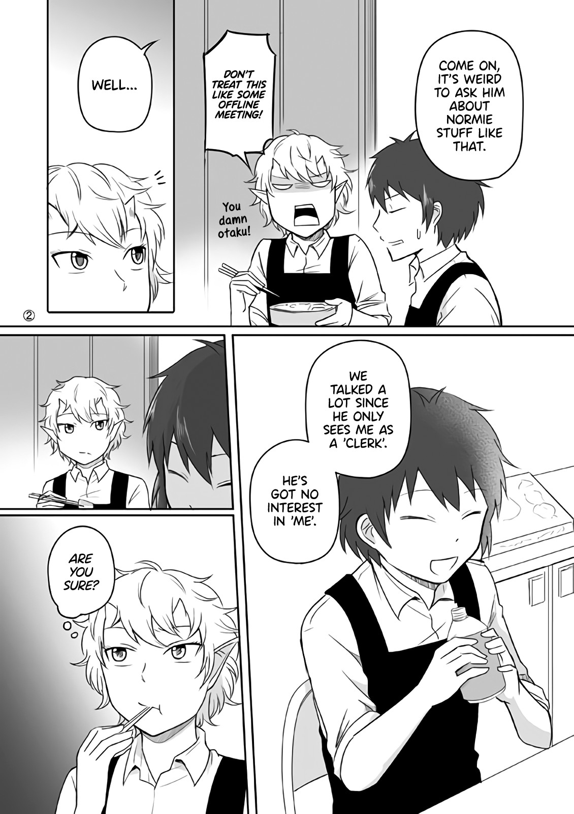 Elf Boyfriend & Boyish Girlfriend Chapter 23 page 2 - Chapter 23: Their Encounter (8)