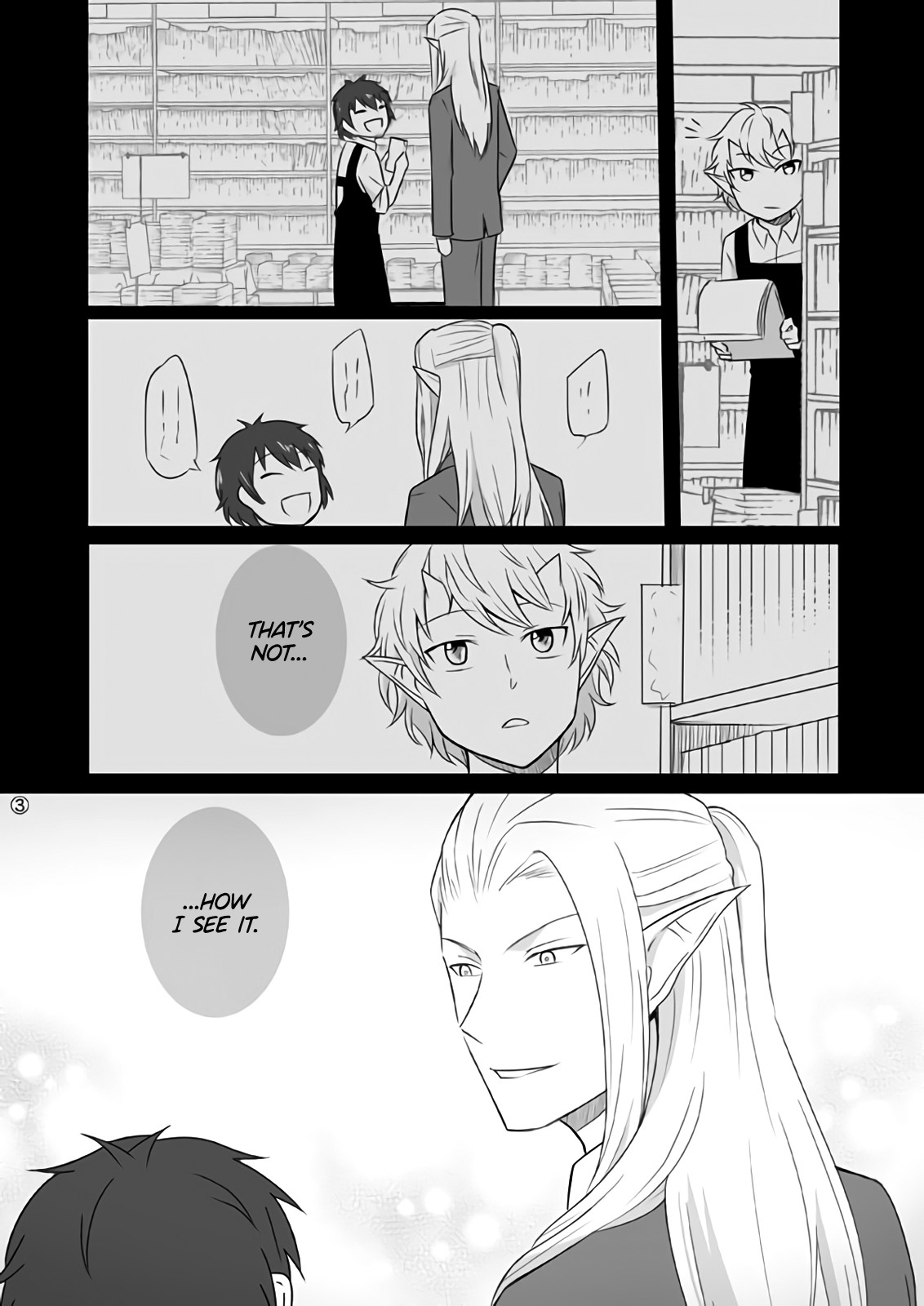Elf Boyfriend & Boyish Girlfriend Chapter 23 page 3 - Chapter 23: Their Encounter (8)