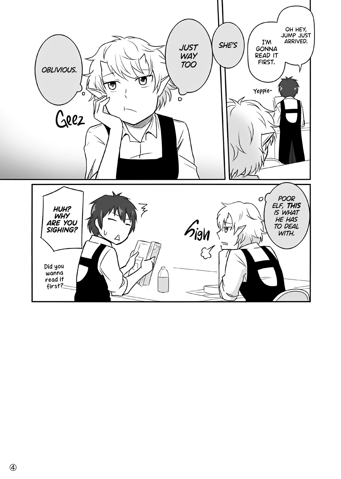 Elf Boyfriend & Boyish Girlfriend Chapter 23 page 4 - Chapter 23: Their Encounter (8)