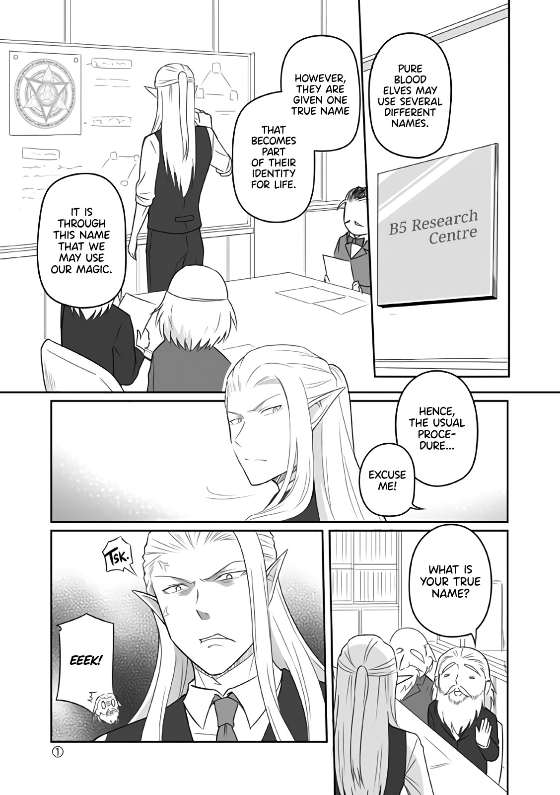 Elf Boyfriend & Boyish Girlfriend Chapter 24 page 1 - Chapter 24: Their Encounter (9)
