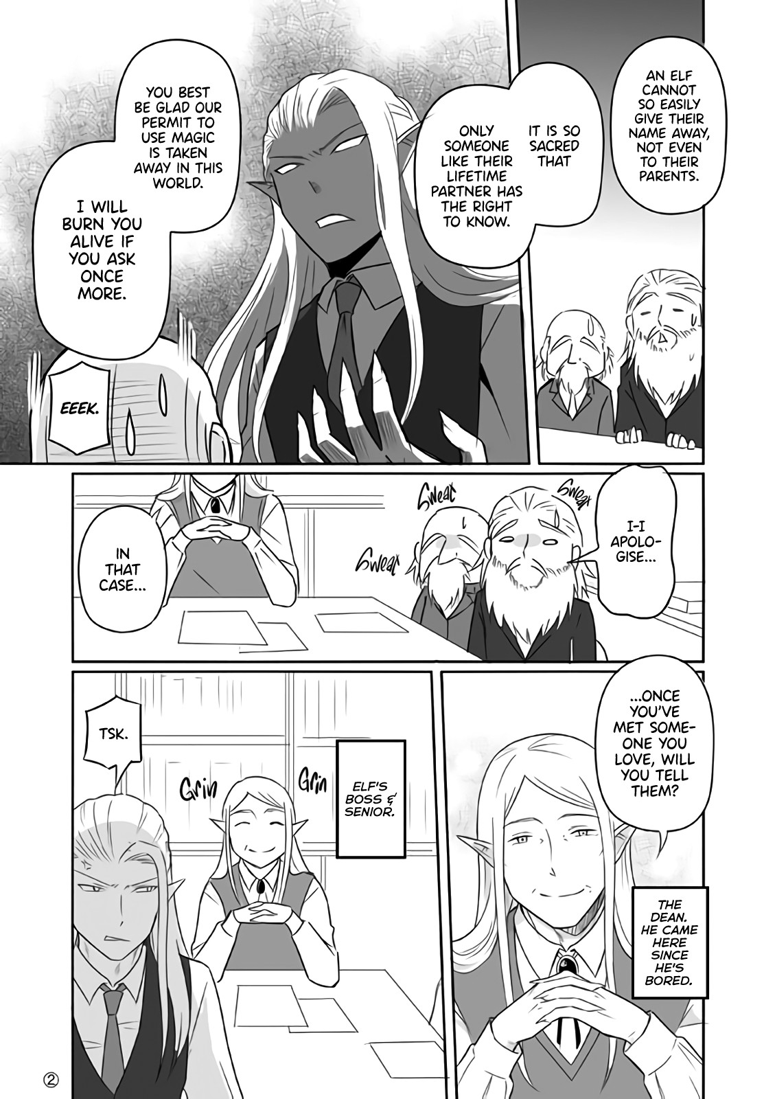 Elf Boyfriend & Boyish Girlfriend Chapter 24 page 2 - Chapter 24: Their Encounter (9)