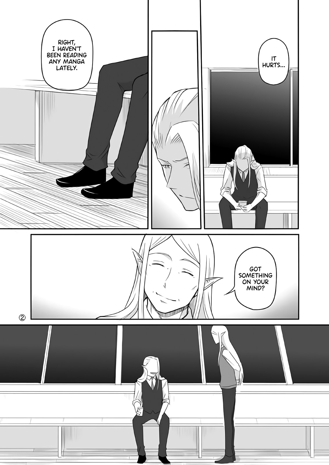 Elf Boyfriend & Boyish Girlfriend Chapter 25.1 page 2 - Chapter 25.1: Their Encounter (10) - Part 1
