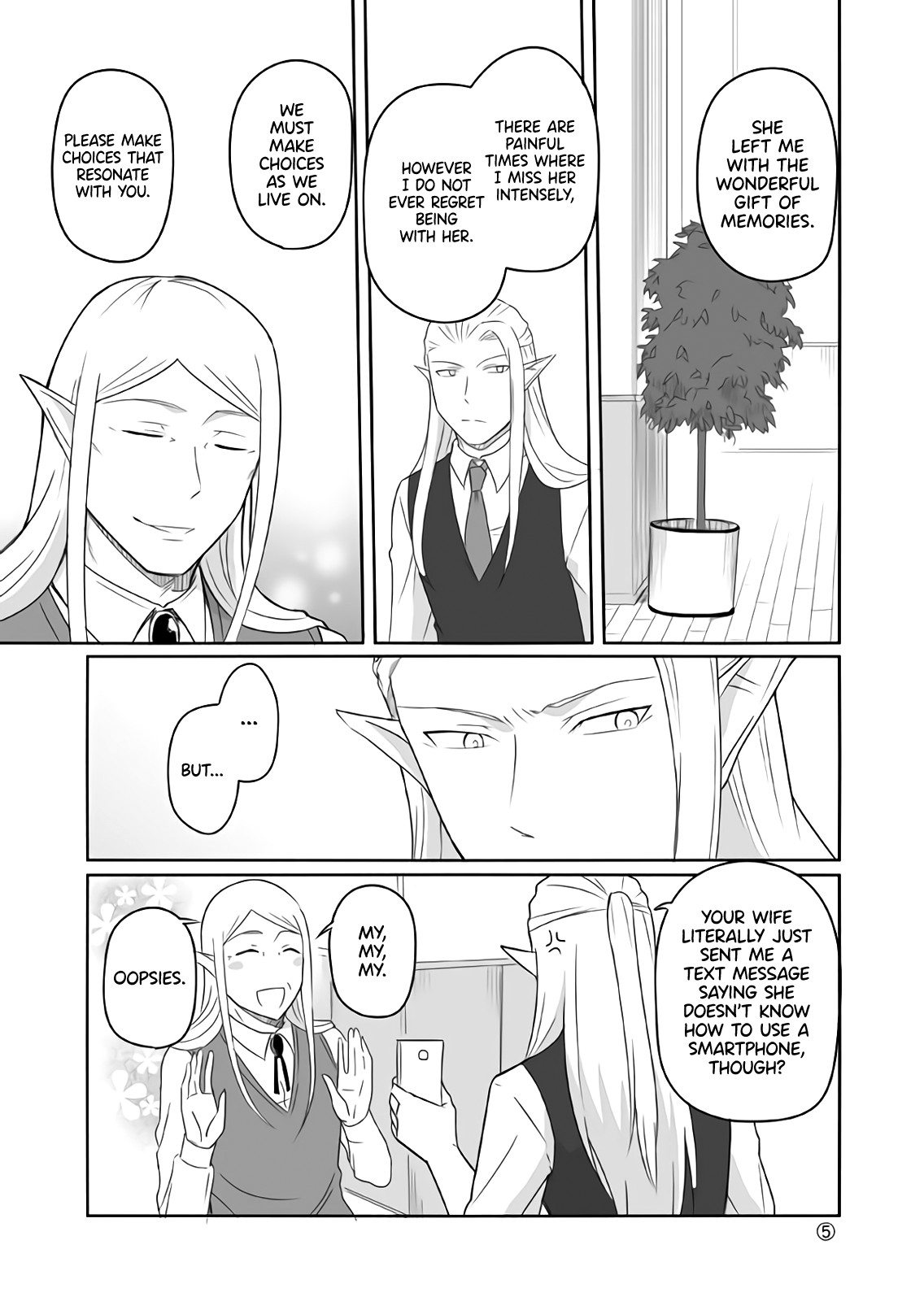 Elf Boyfriend & Boyish Girlfriend Chapter 25.2 page 3 - Chapter 25.2: Their Encounter (10) - Part 2