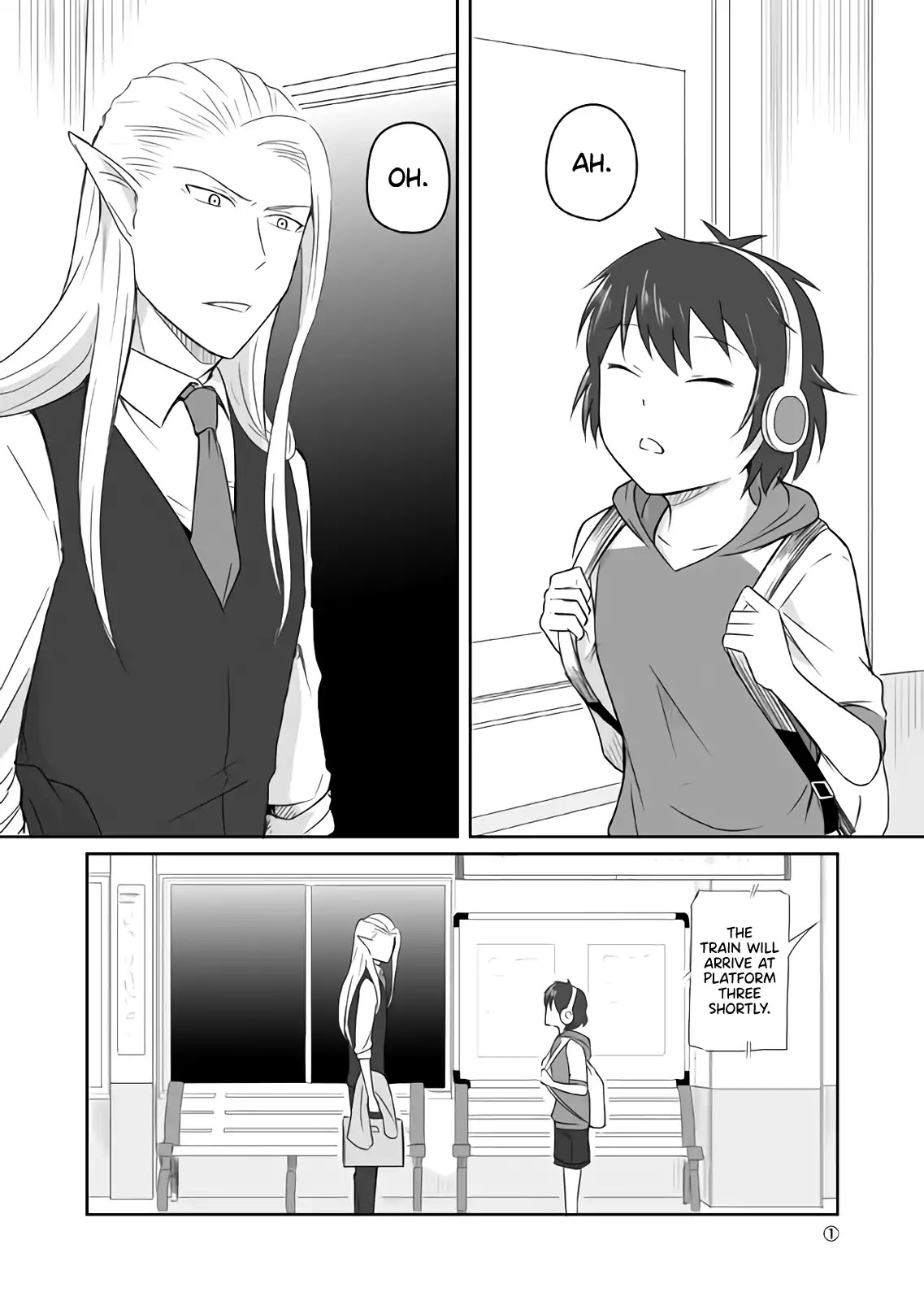 Elf Boyfriend & Boyish Girlfriend Chapter 27 page 1 - Chapter 27: Their Encounter (12)