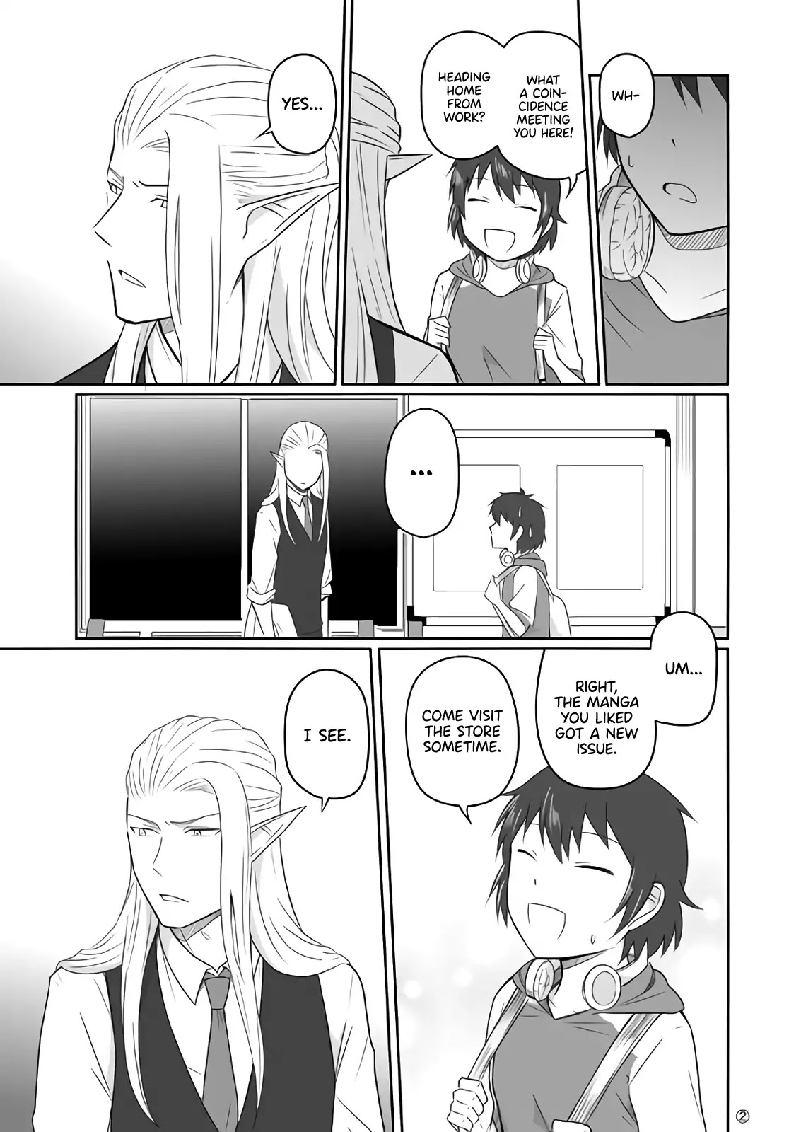 Elf Boyfriend & Boyish Girlfriend Chapter 27 page 2 - Chapter 27: Their Encounter (12)