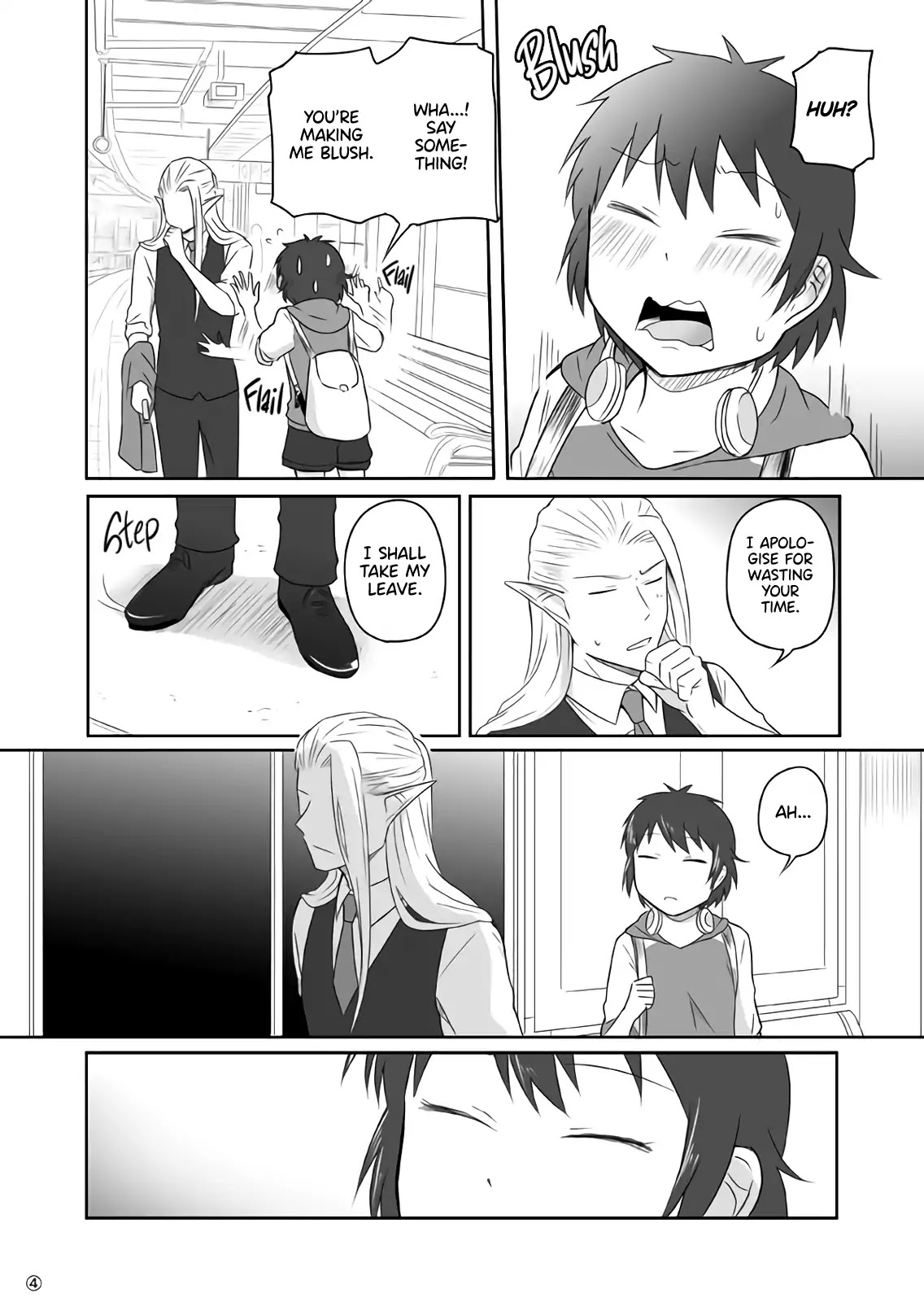 Elf Boyfriend & Boyish Girlfriend Chapter 27 page 4 - Chapter 27: Their Encounter (12)