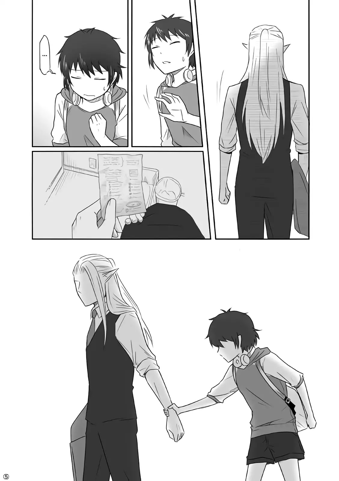 Elf Boyfriend & Boyish Girlfriend Chapter 27 page 5 - Chapter 27: Their Encounter (12)