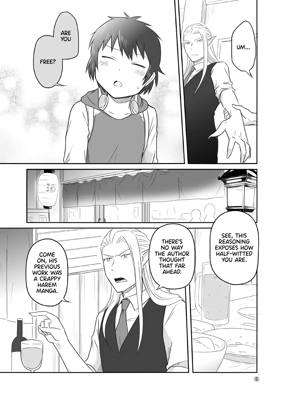 Elf Boyfriend & Boyish Girlfriend Chapter 27 page 6 - Chapter 27: Their Encounter (12)