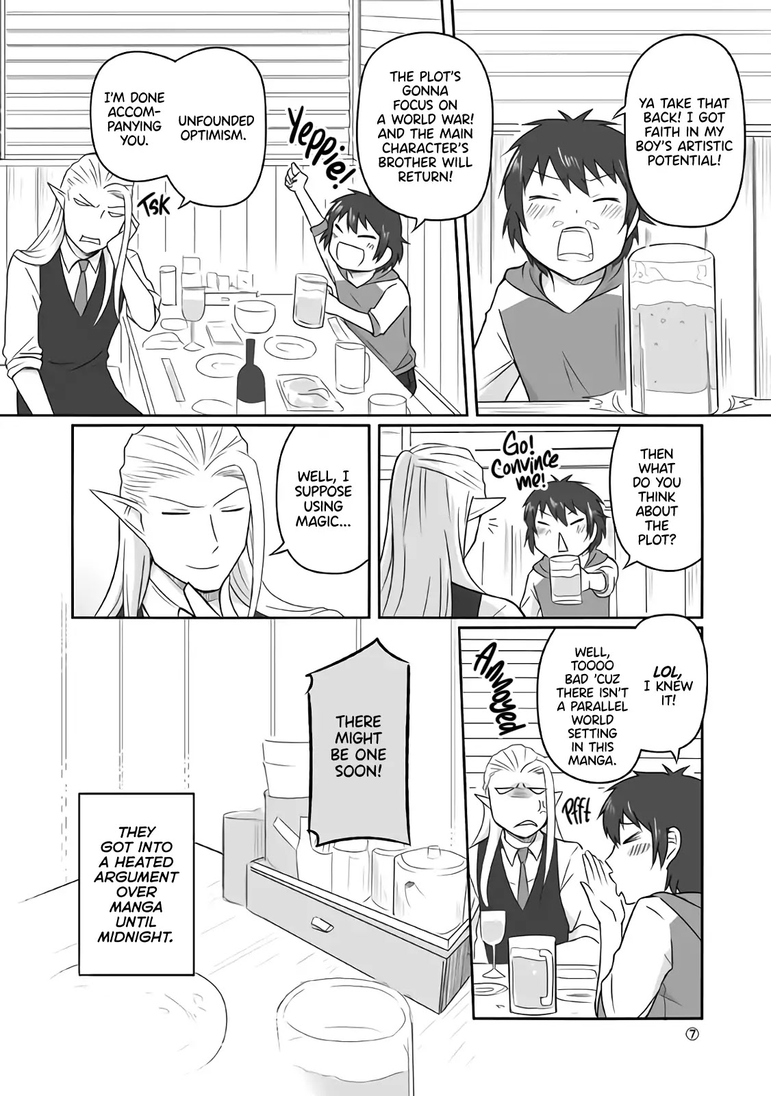 Elf Boyfriend & Boyish Girlfriend Chapter 27 page 7 - Chapter 27: Their Encounter (12)