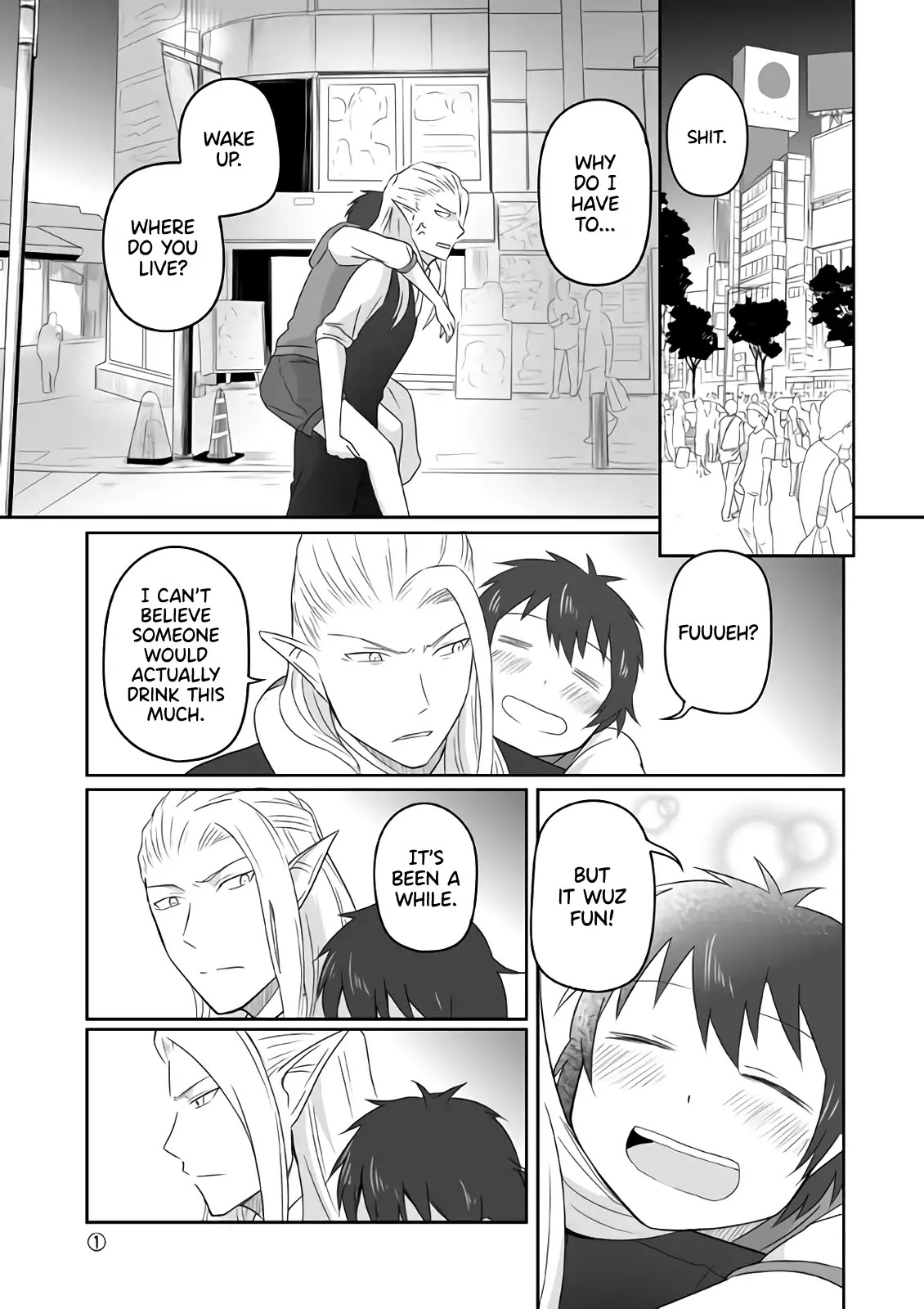 Elf Boyfriend & Boyish Girlfriend Chapter 28 page 1 - Chapter 28: Their Encounter (13)