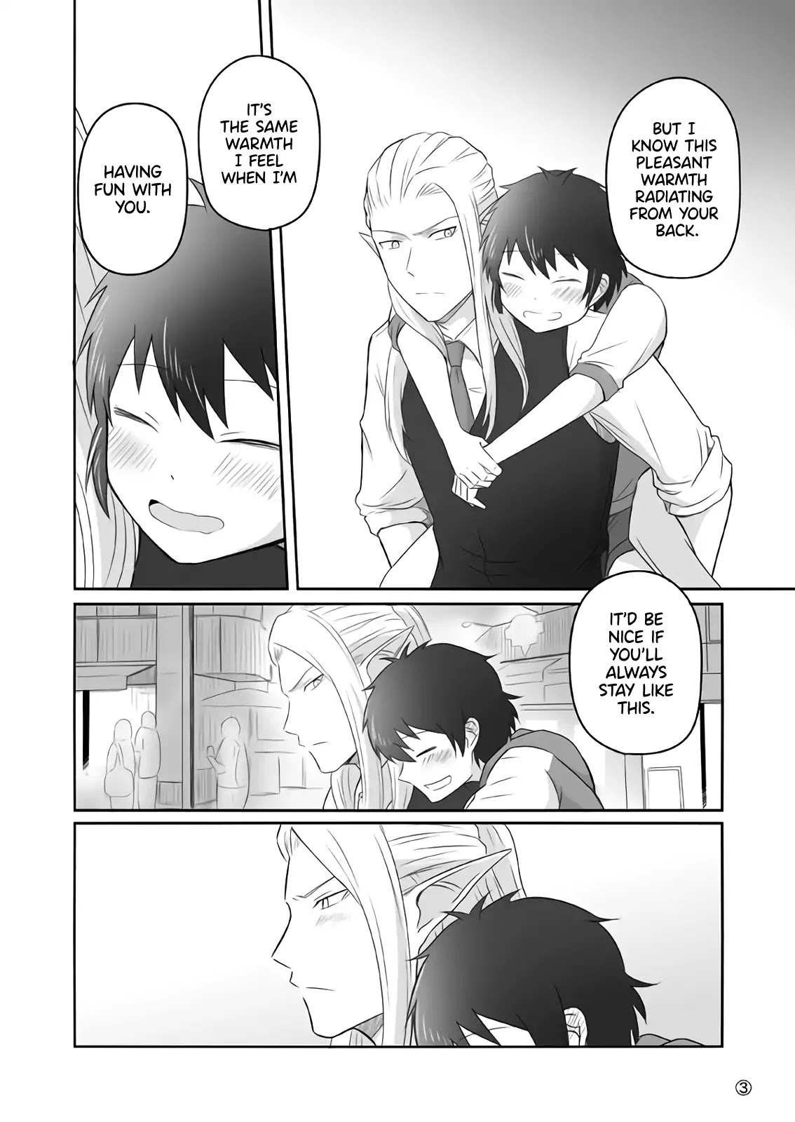 Elf Boyfriend & Boyish Girlfriend Chapter 28 page 3 - Chapter 28: Their Encounter (13)