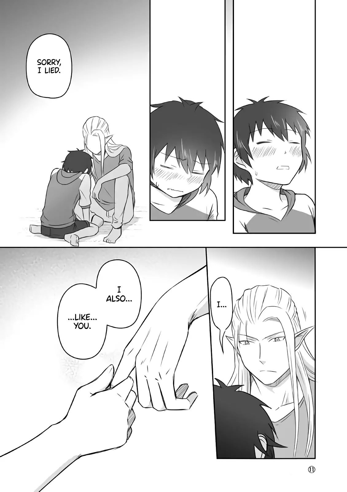 Elf Boyfriend & Boyish Girlfriend Chapter 29 page 11 - Chapter 29: Their Encounter (14)
