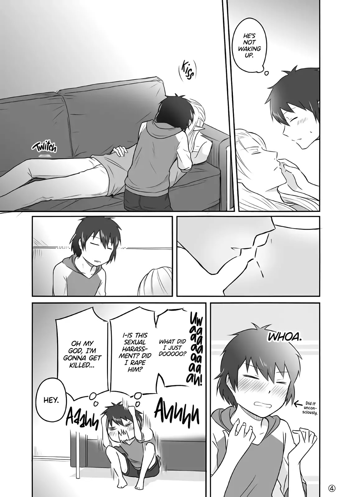 Elf Boyfriend & Boyish Girlfriend Chapter 29 page 4 - Chapter 29: Their Encounter (14)
