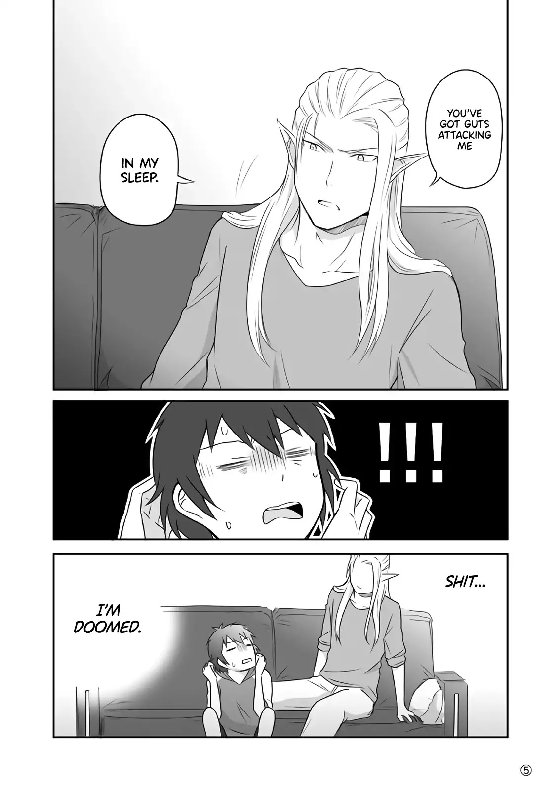 Elf Boyfriend & Boyish Girlfriend Chapter 29 page 5 - Chapter 29: Their Encounter (14)