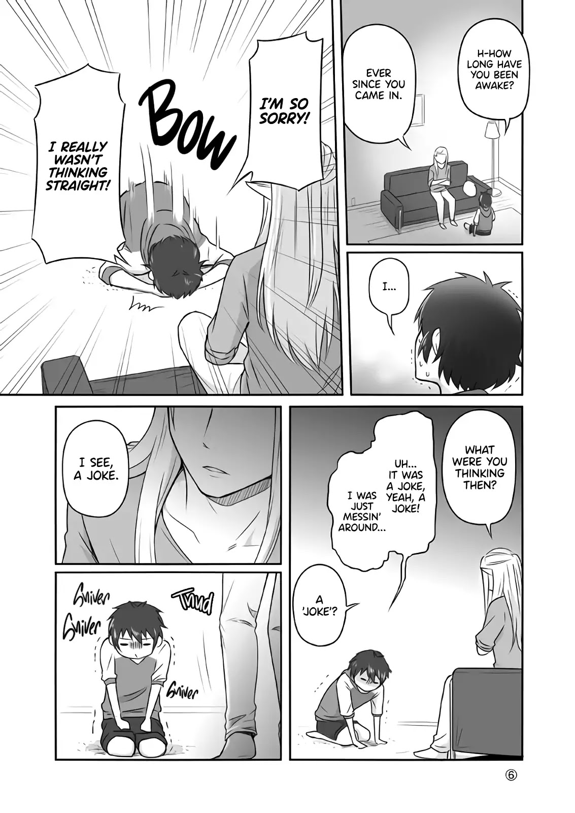 Elf Boyfriend & Boyish Girlfriend Chapter 29 page 6 - Chapter 29: Their Encounter (14)
