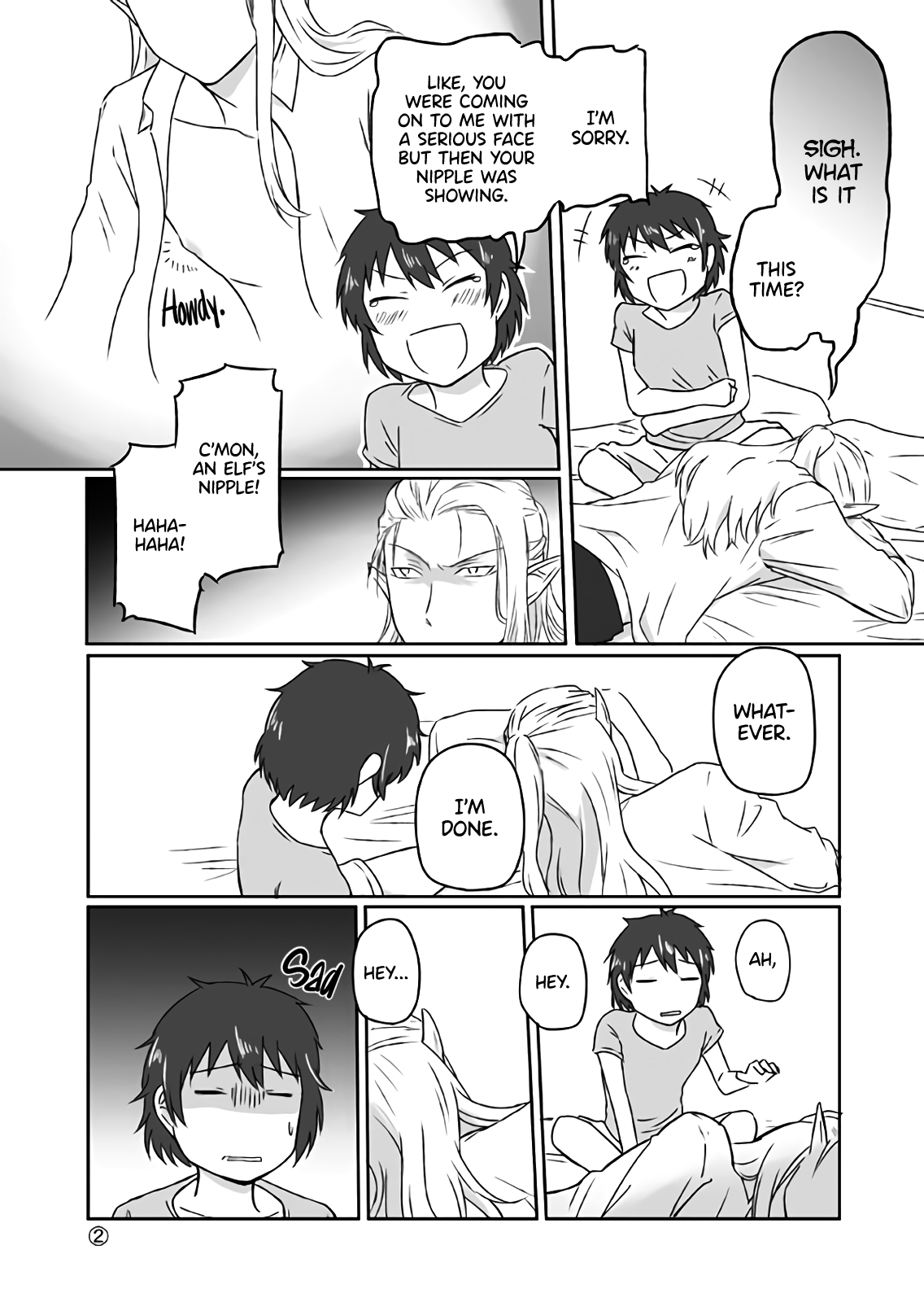 Elf Boyfriend & Boyish Girlfriend Chapter 3 page 2 - Chapter 3