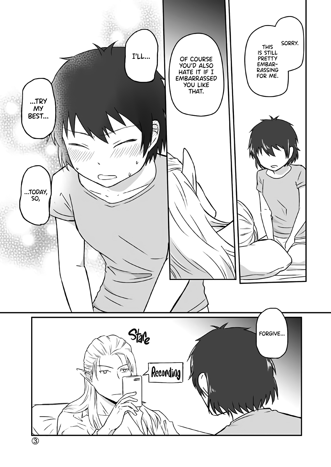 Elf Boyfriend & Boyish Girlfriend Chapter 3 page 3 - Chapter 3