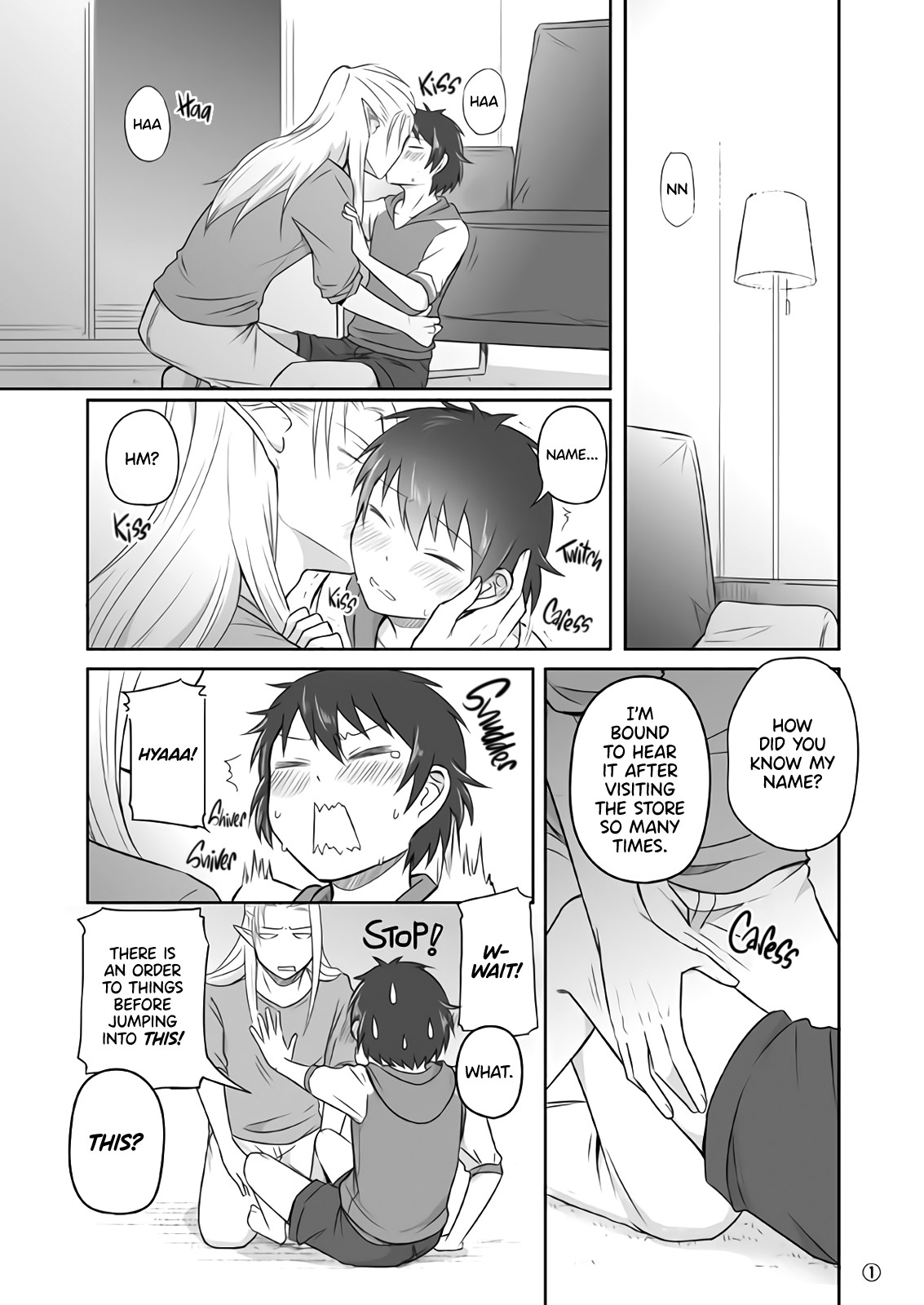 Elf Boyfriend & Boyish Girlfriend Chapter 30 page 1 - Chapter 30: Their Encounter (15)