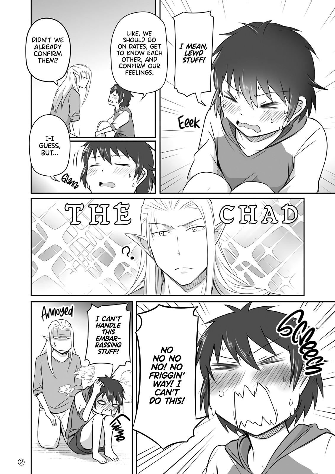 Elf Boyfriend & Boyish Girlfriend Chapter 30 page 2 - Chapter 30: Their Encounter (15)