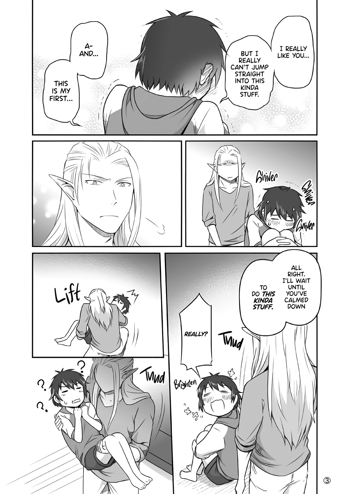 Elf Boyfriend & Boyish Girlfriend Chapter 30 page 3 - Chapter 30: Their Encounter (15)