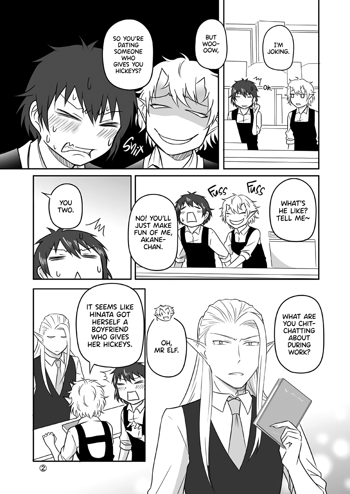 Elf Boyfriend & Boyish Girlfriend Chapter 31.1 page 2 - Chapter 31.1: Once They Started Dating...