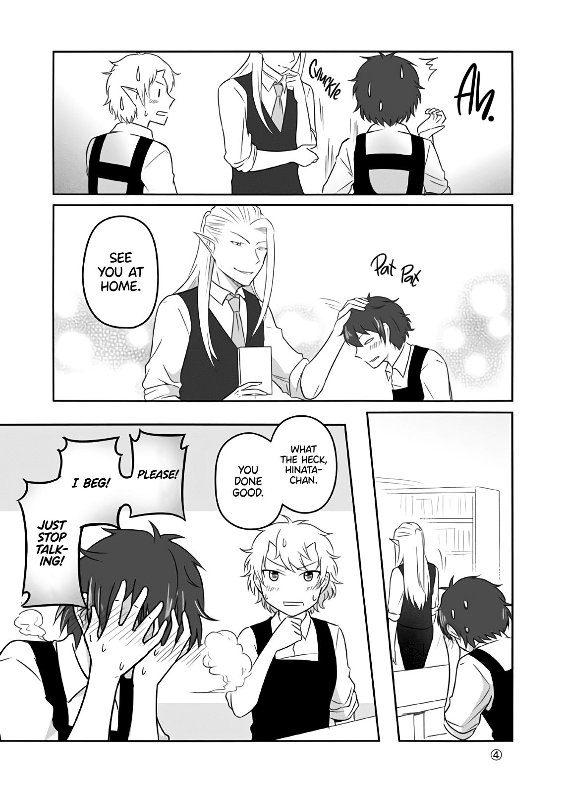 Elf Boyfriend & Boyish Girlfriend Chapter 31.1 page 4 - Chapter 31.1: Once They Started Dating...