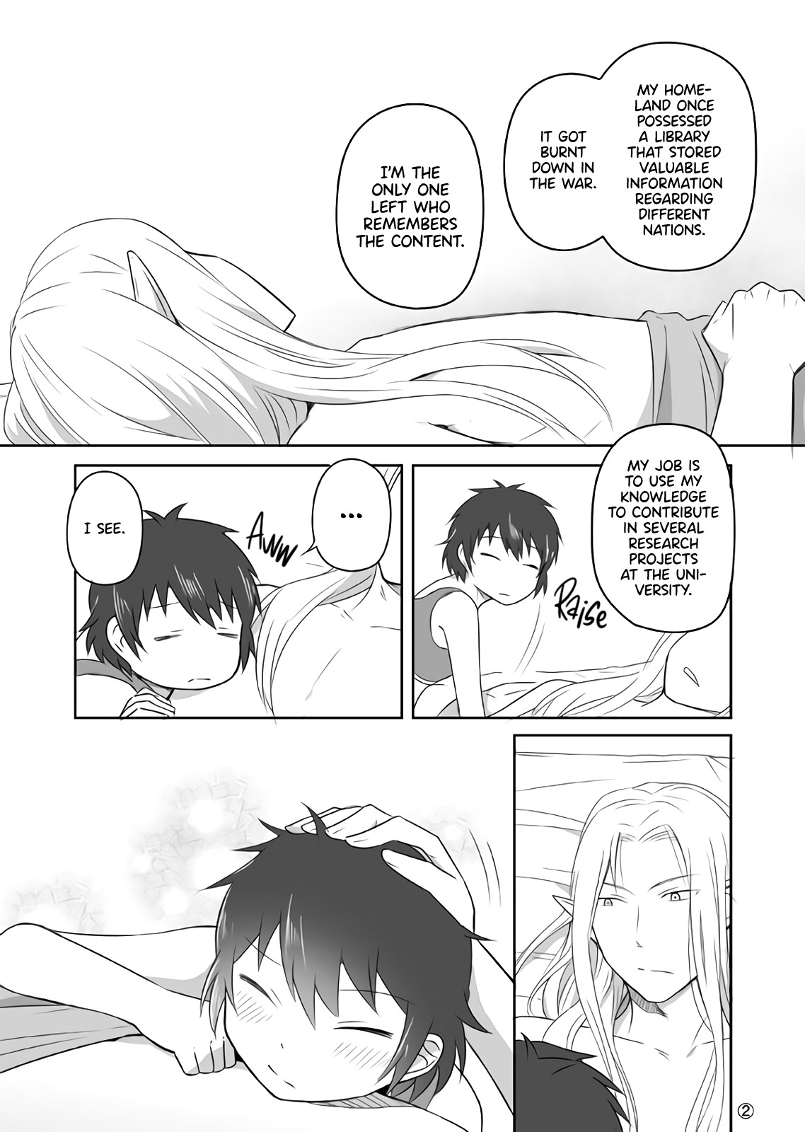 Elf Boyfriend & Boyish Girlfriend Chapter 31 page 2 - Chapter 31: Their Encounter (16) - End of Past Story Arc