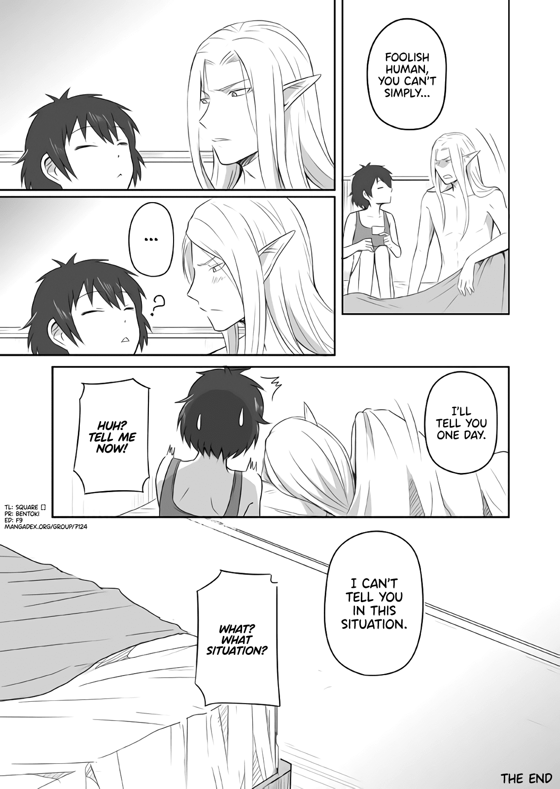 Elf Boyfriend & Boyish Girlfriend Chapter 31 page 4 - Chapter 31: Their Encounter (16) - End of Past Story Arc