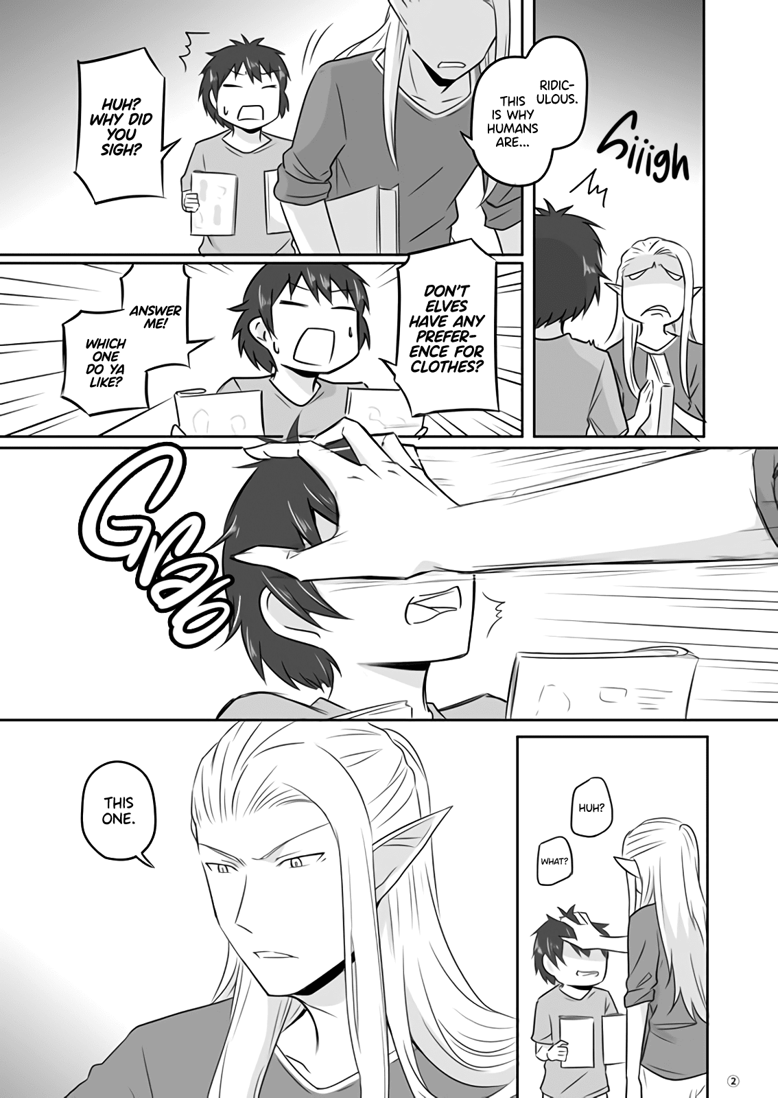Elf Boyfriend & Boyish Girlfriend Chapter 32 page 2 - Chapter 32: His Taste