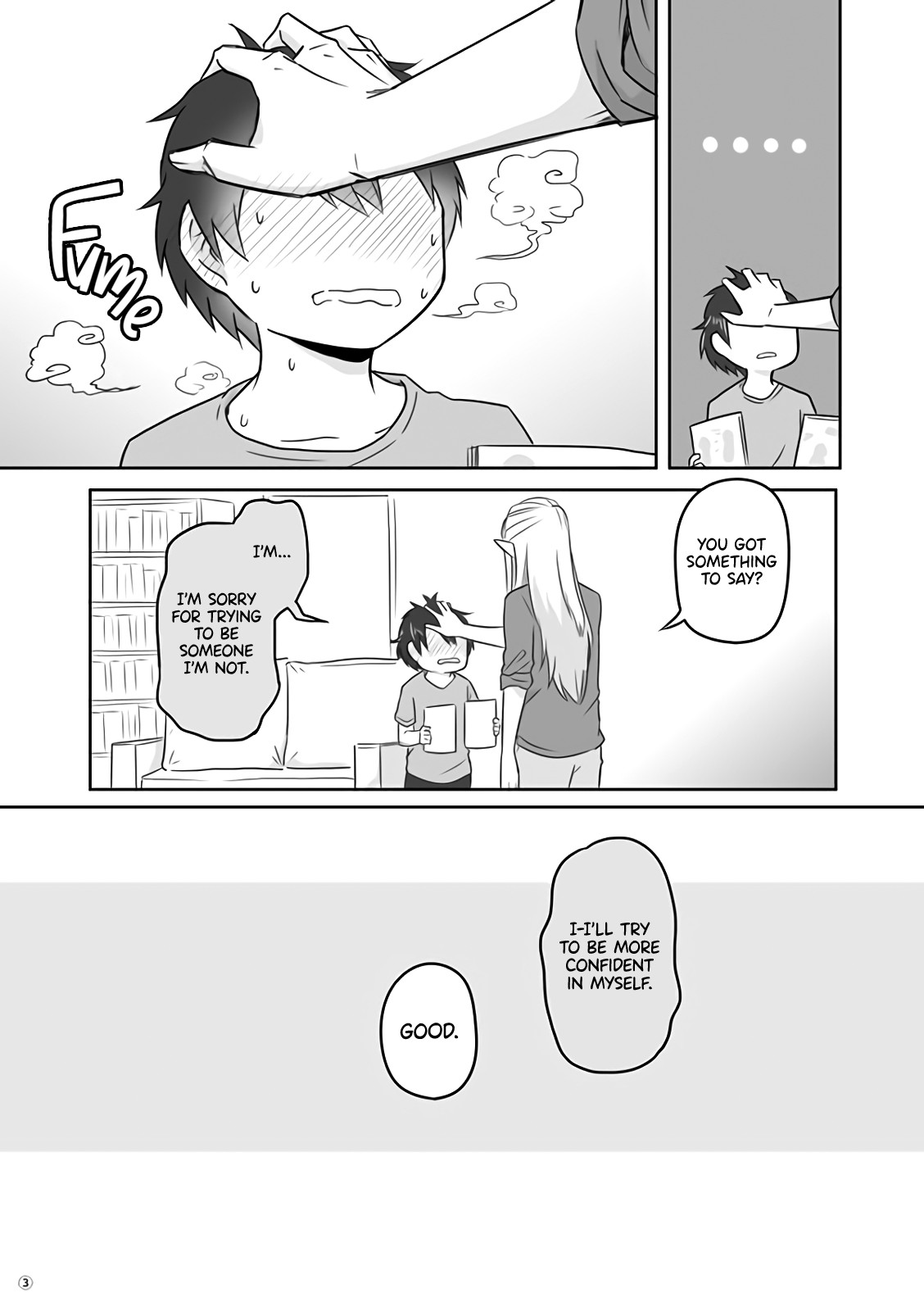 Elf Boyfriend & Boyish Girlfriend Chapter 32 page 3 - Chapter 32: His Taste