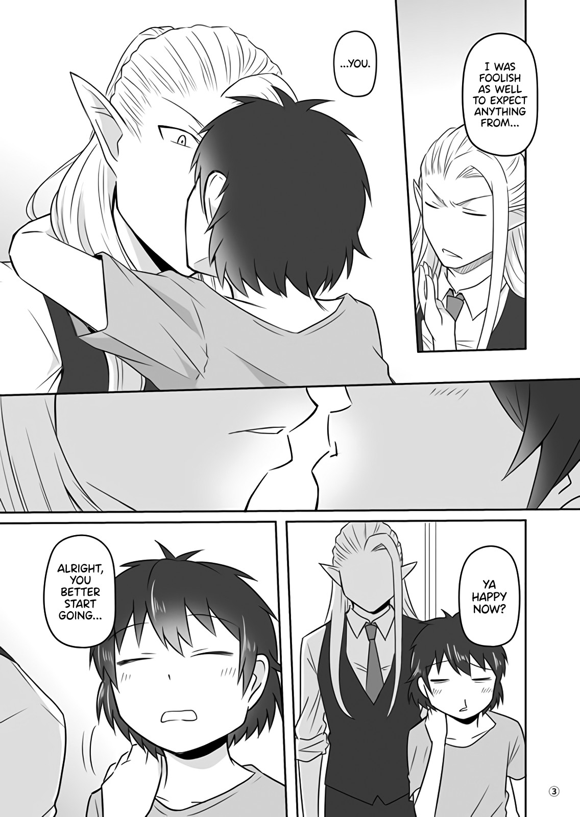 Elf Boyfriend & Boyish Girlfriend Chapter 33 page 3 - Chapter 33: Early Morning