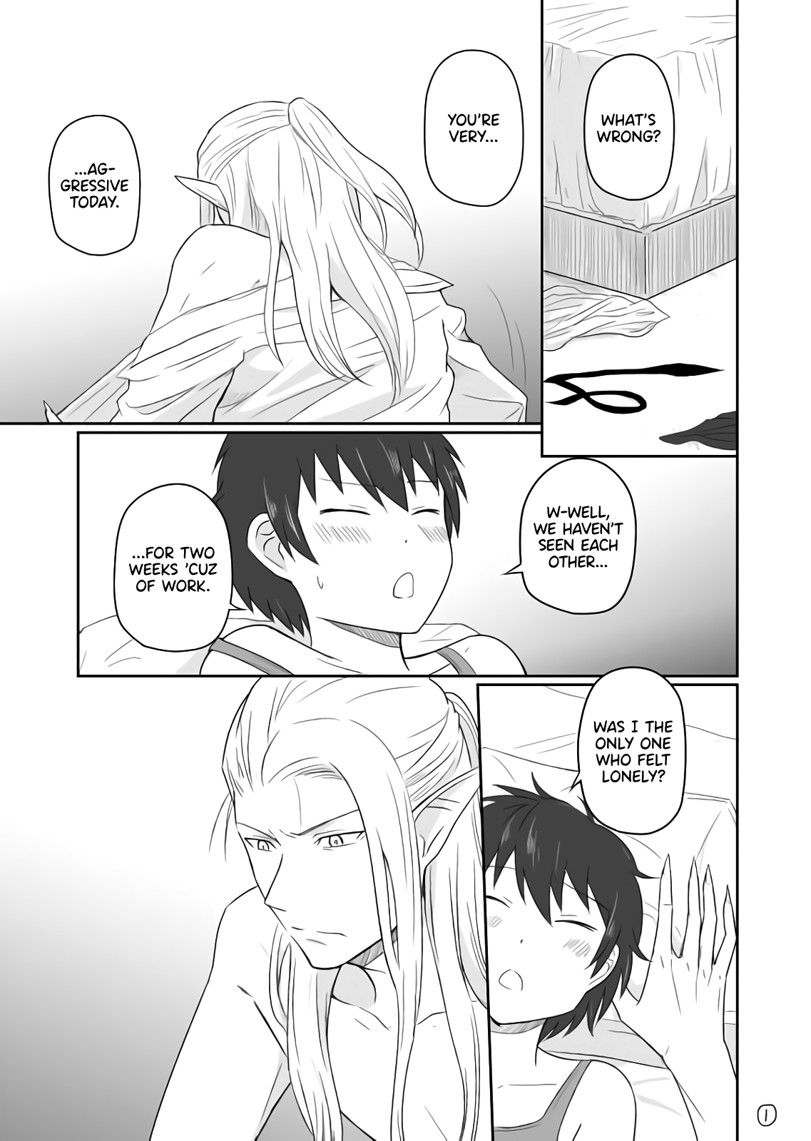 Elf Boyfriend & Boyish Girlfriend Chapter 4 page 1 - Chapter 4