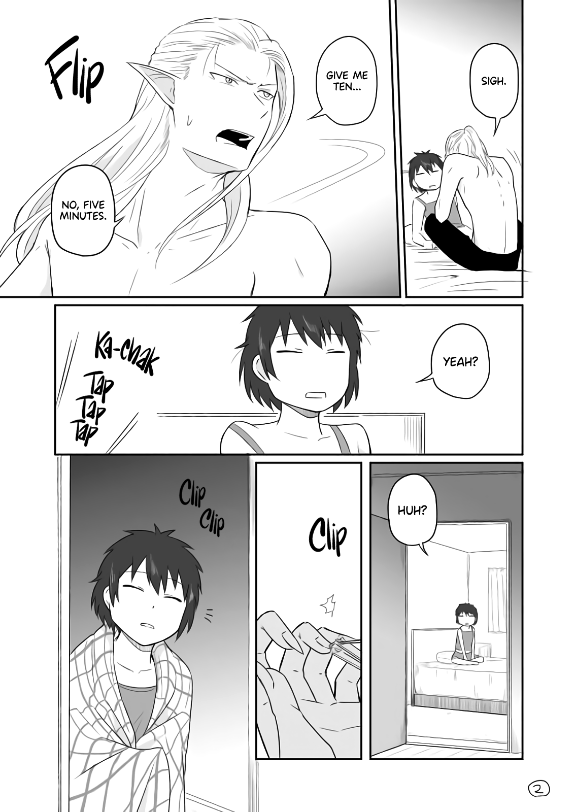 Elf Boyfriend & Boyish Girlfriend Chapter 4 page 2 - Chapter 4