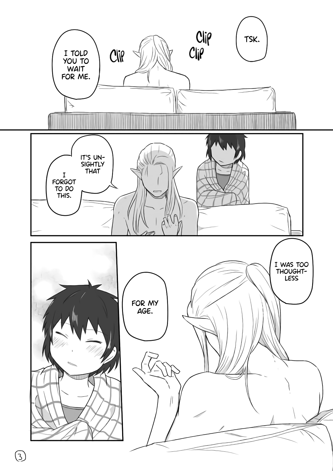 Elf Boyfriend & Boyish Girlfriend Chapter 4 page 3 - Chapter 4
