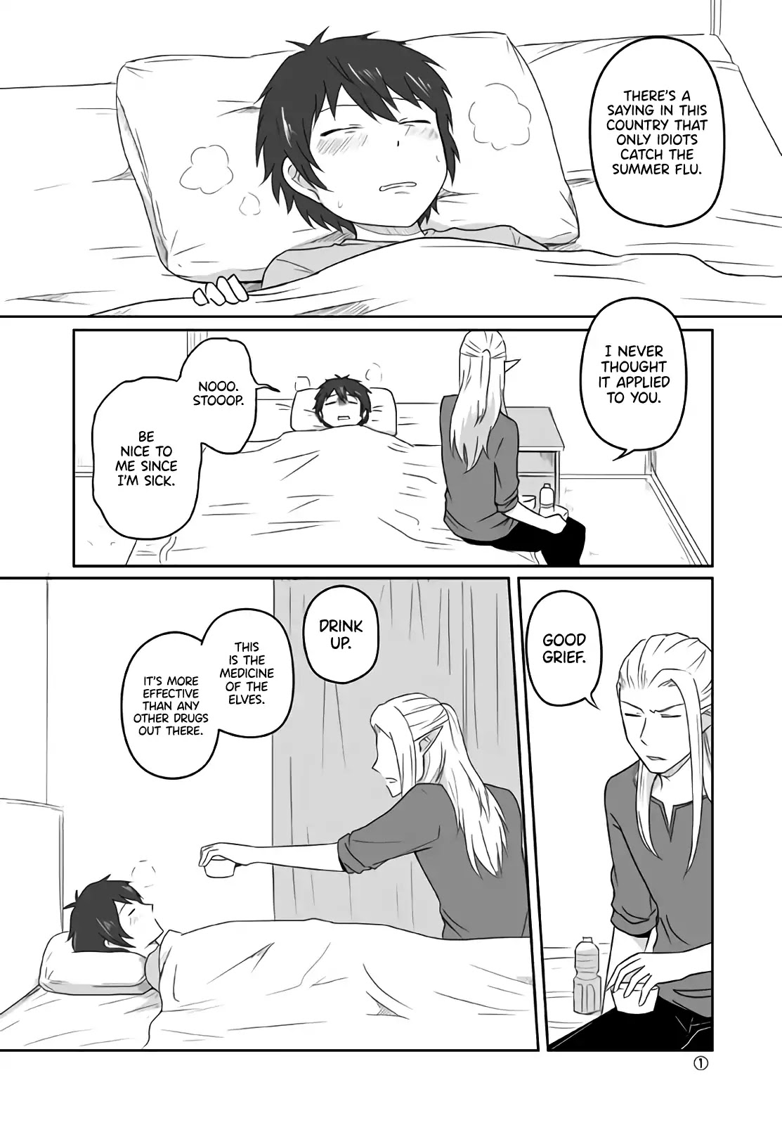 Elf Boyfriend & Boyish Girlfriend Chapter 5 page 1 - Chapter 5