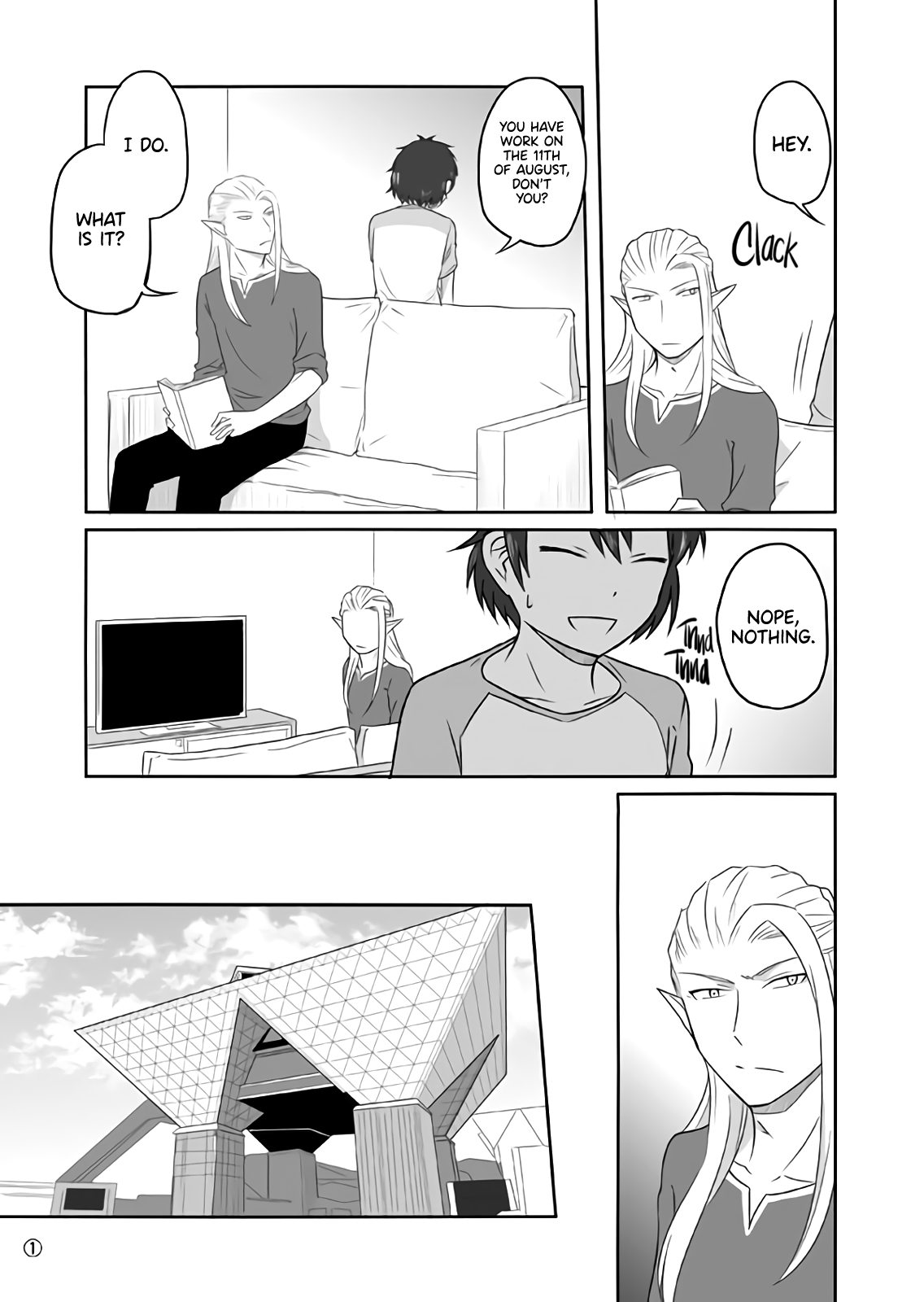 Elf Boyfriend & Boyish Girlfriend Chapter 6 page 1 - Chapter 6