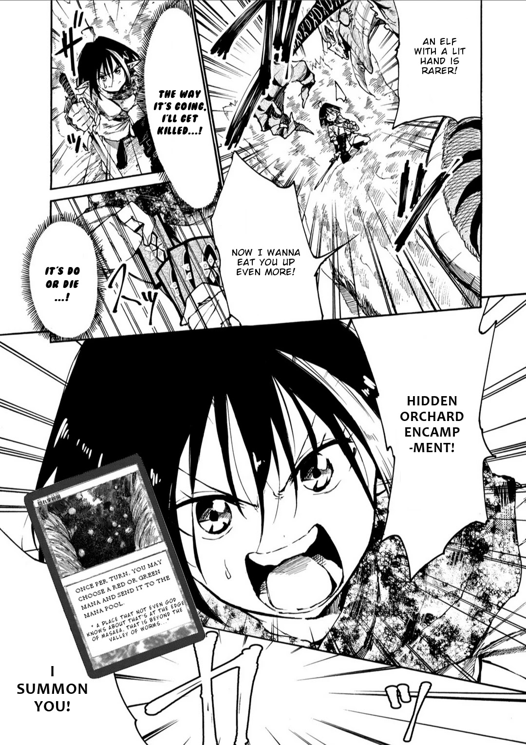 Elf Deck To Senjou Gurashi Chapter 1 page 36 - Chapter 1: My elf deck!