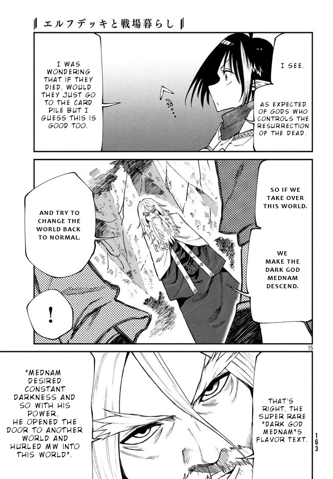 Elf Deck To Senjou Gurashi Chapter 10 page 16 - Chapter 10: Marching footsteps of death