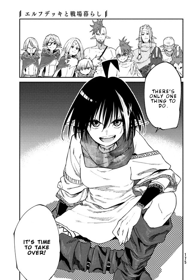 Elf Deck To Senjou Gurashi Chapter 10 page 28 - Chapter 10: Marching footsteps of death