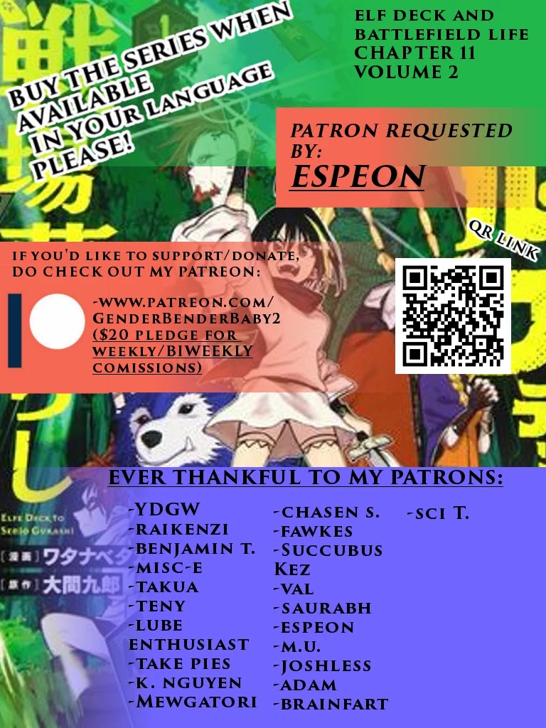 Elf Deck To Senjou Gurashi Chapter 11 page 2 - Chapter 11: Revenge and Overrun