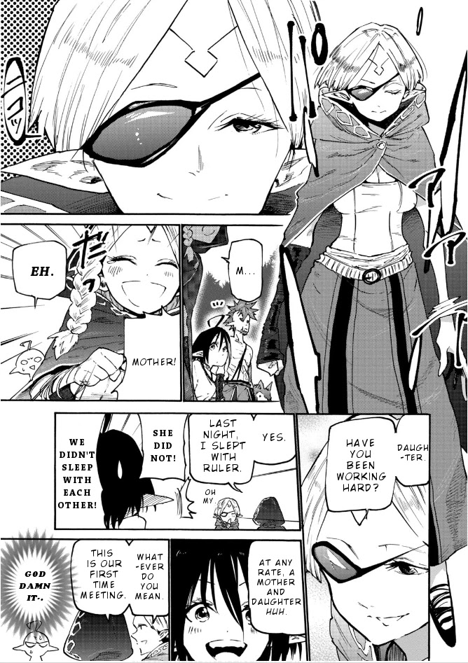 Elf Deck To Senjou Gurashi Chapter 2 page 36 - Chapter 2: Elf Ruler