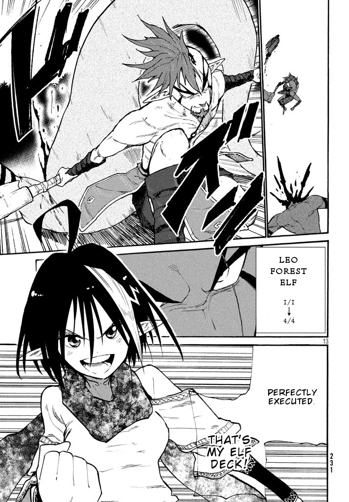 Elf Deck To Senjou Gurashi Chapter 3 page 13 - Chapter 3: Battle with the Blasphemer Trogai