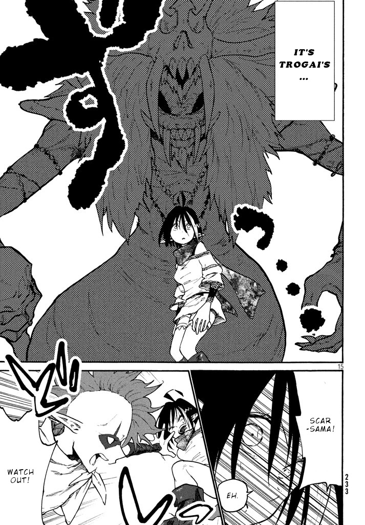 Elf Deck To Senjou Gurashi Chapter 3 page 15 - Chapter 3: Battle with the Blasphemer Trogai